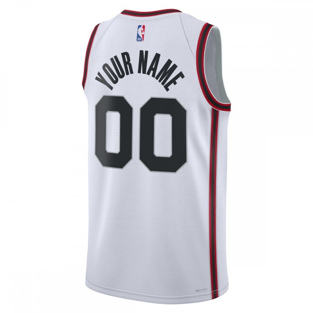 Houston Rockets Unisex 2024/25 Custom Swingman Jersey - City Edition - White-Pro Kit Vault | Brand New 26/27 Sports Jerseys